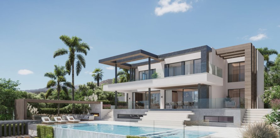 Villa a Mijas, Malaga, Spagna 5 camere da letto, 568 mq. N° 123747