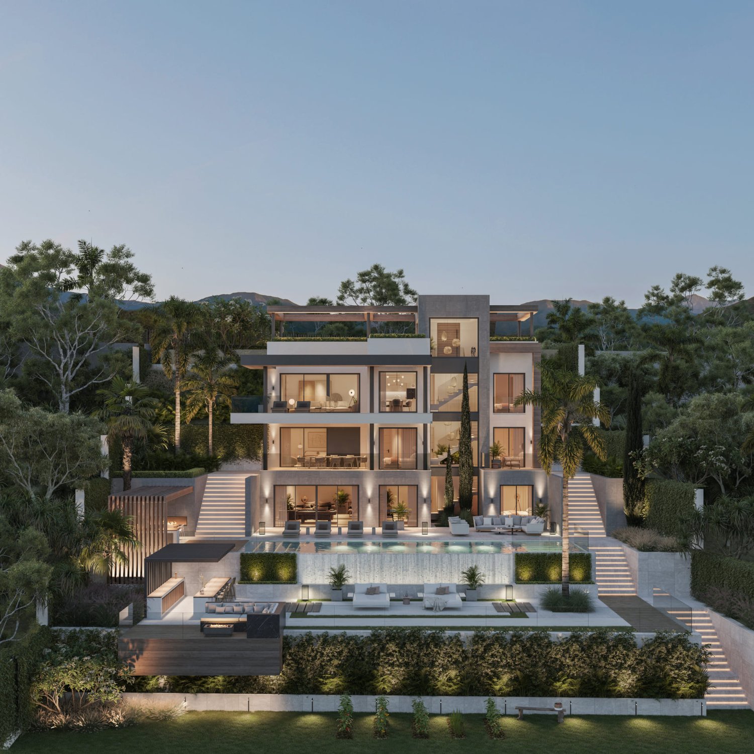 Villa à Mijas, Malaga, Espagne 5 chambres, 399 m2 No. 123747