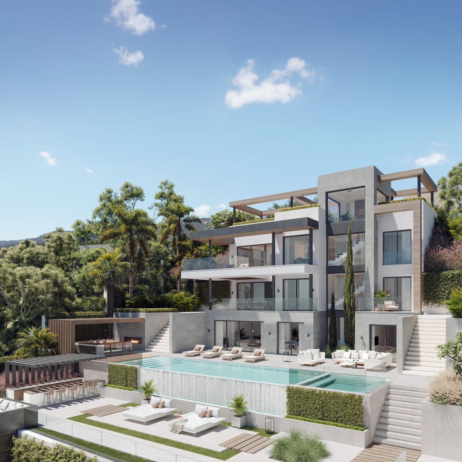 Villa à Mijas, Malaga, Espagne 5 chambres, 399 m2 No. 123747