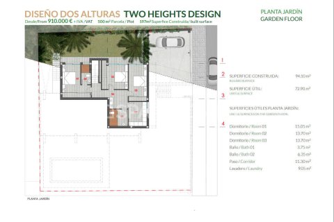 Huvila myytävänä Orihuela, Alicante, Espanja, 4 makuuhuonetta, 270 m2 No. 121177 - kuva 29