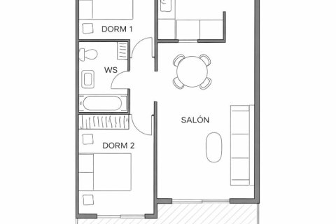 Apartment for sale in Dehesa De Campoamor, Alicante, Spain 2 bedrooms, 67 sq.m. No. 125767 - photo 19