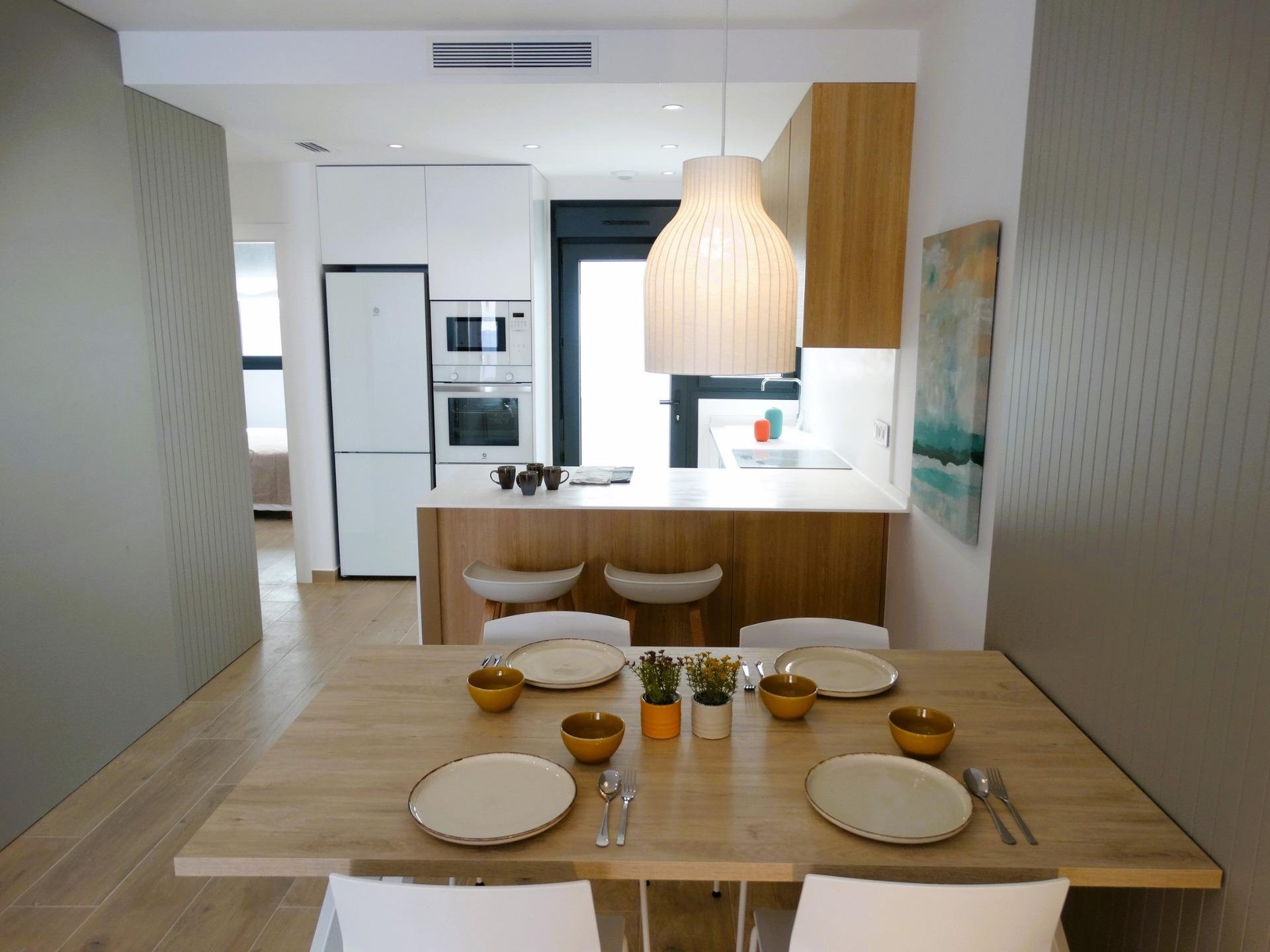 Bungalow a Pilar de la Horadada, Alicante, Spagna 3 camere da letto, 96 mq. N° 128563