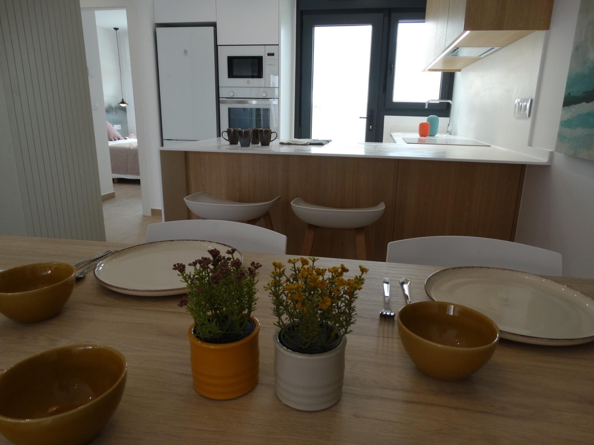 Bungalow a Pilar de la Horadada, Alicante, Spagna 3 camere da letto, 96 mq. N° 128563