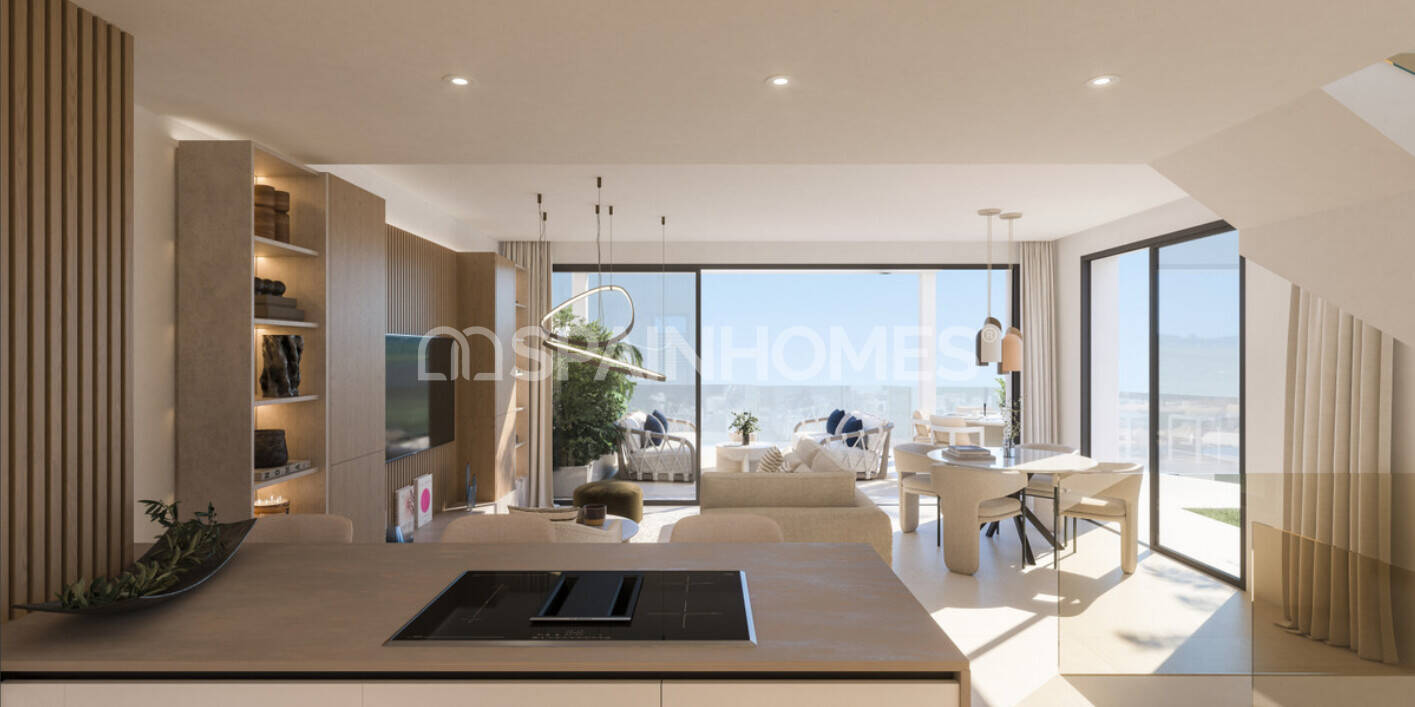 Villa i Mijas, Malaga, Spanien 3 sovrum, 138 kvm. Nr. 131082