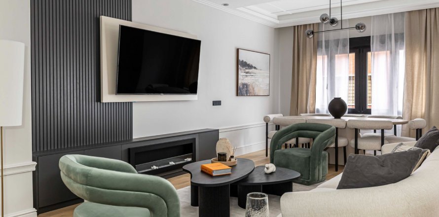 Appartamento Madrid, Spagna 3 camere da letto, 205 mq. N° 122742