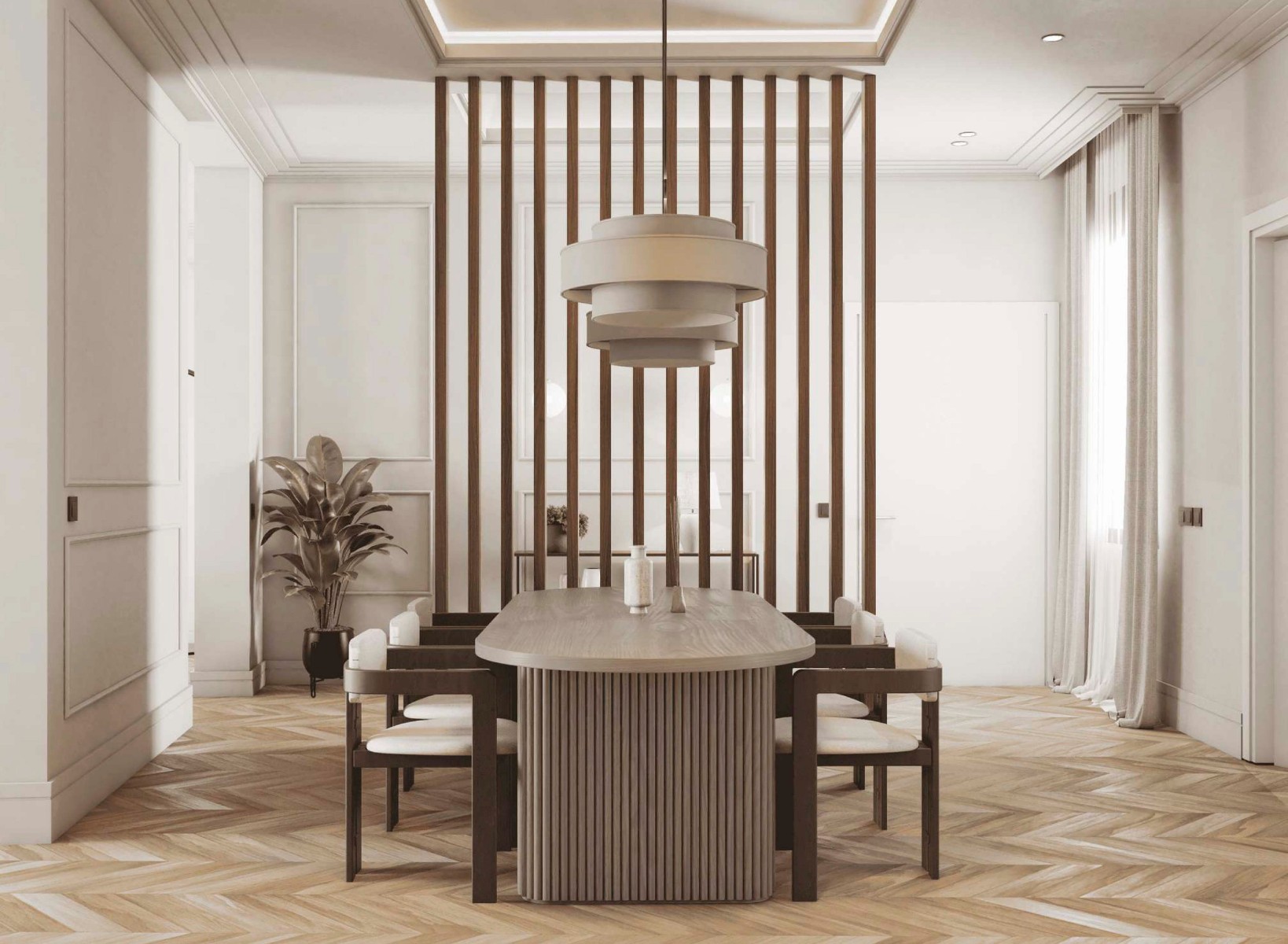 Apartment in Madrid, Spain 3 bedrooms, 265 sq.m. No. 122740