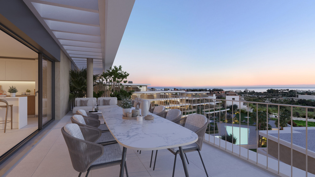 Wohnung in Estepona, Malaga, Spanien 3 Schlafzimmer, 115 m2 Nr. 121421