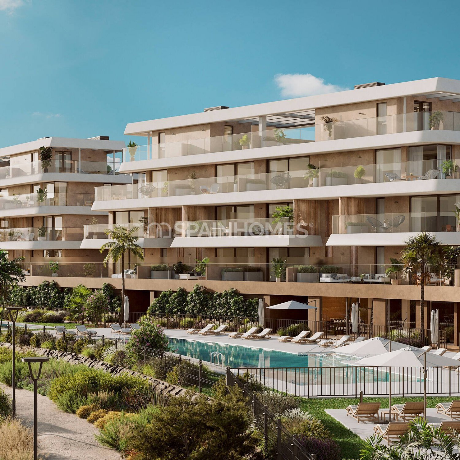 Penthäuser in Estepona, Malaga, Spanien 2 Schlafzimmer, 85 m2 Nr. 120768
