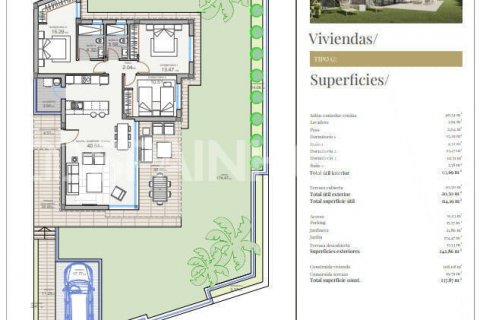 Huvila myytävänä Polop, Alicante, Espanja, 4 makuuhuonetta, 163 m2 No. 131197 - kuva 11