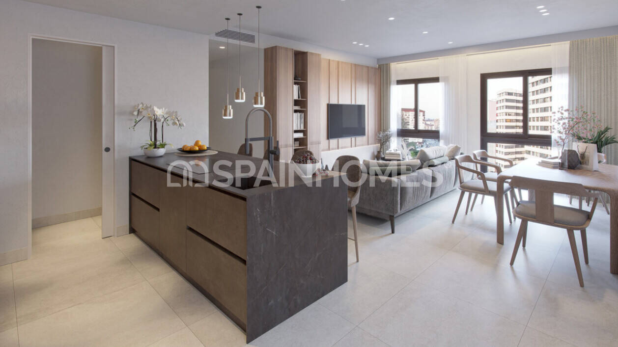 Apartament w Malaga, Hiszpania 2 sypialnie, 55 mkw. nr 131199