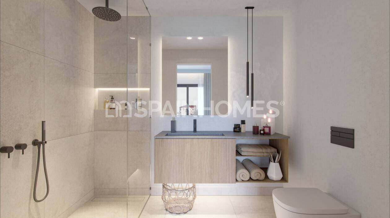 Apartament w Malaga, Hiszpania 2 sypialnie, 55 mkw. nr 131199