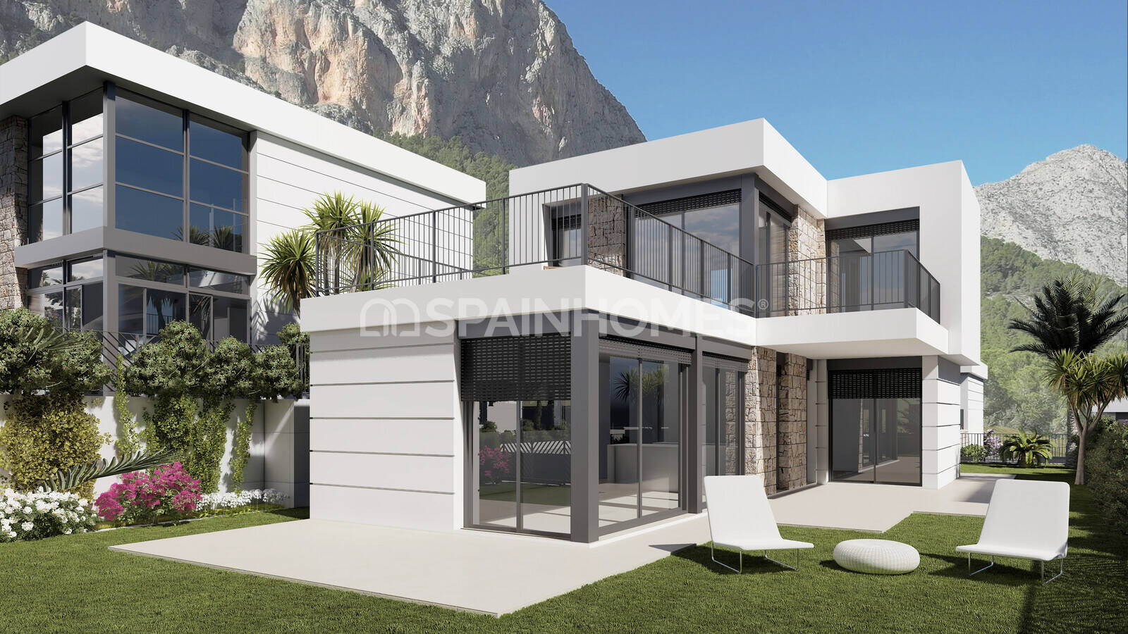 Villa en Polop, Alicante, España 3 dormitorios, 124 m2 No. 131196
