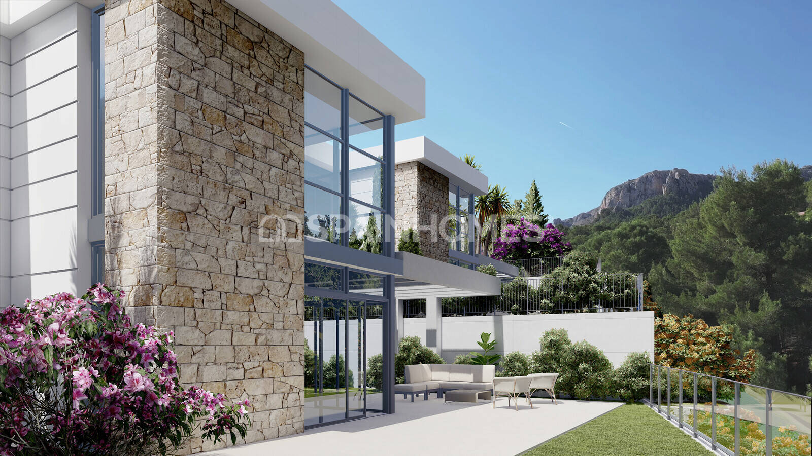 Villa en Polop, Alicante, España 3 dormitorios, 124 m2 No. 131196