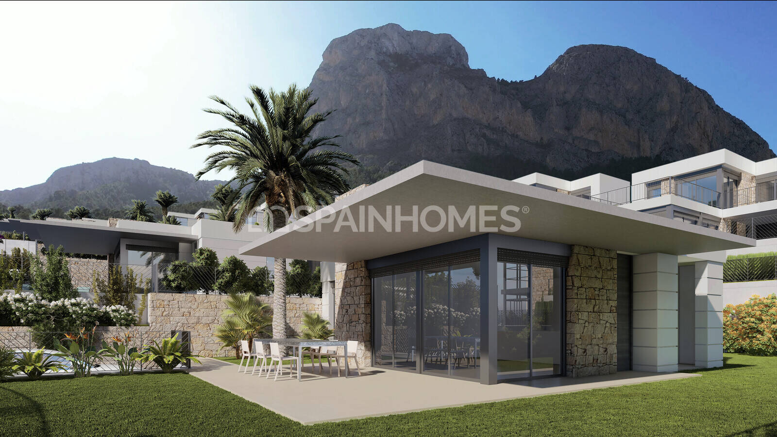 Villa en Polop, Alicante, España 3 dormitorios, 124 m2 No. 131196