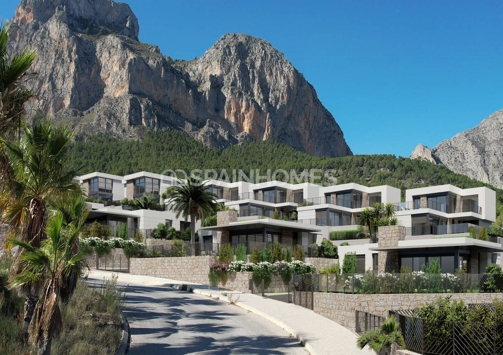 Villa en Polop, Alicante, España 3 dormitorios, 124 m2 No. 131196