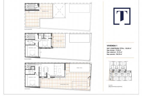 Villa pārdošanā San Javier, Murcia, Spānijā 3 istabas, 106 m2 Nr. 131195 - attēls 14