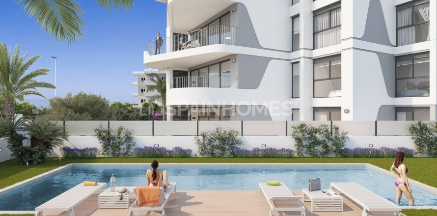 Apartamento en Guardamar del Segura, Alicante, España 3 dormitorios, 91 m2 No. 122462