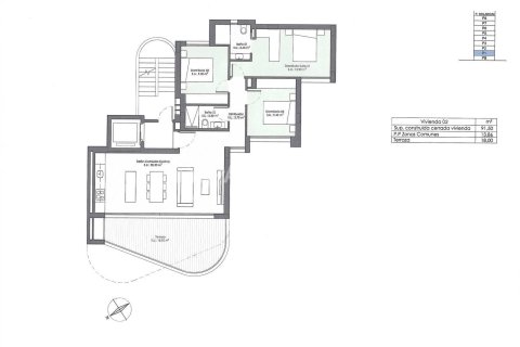 Apartamento en venta en Guardamar del Segura, Alicante, España 3 dormitorios, 91 m2 No. 122462 - foto 19