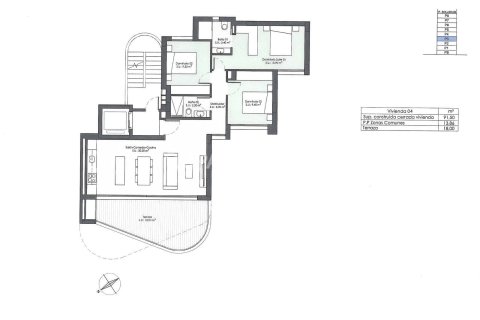 Apartamento en venta en Guardamar del Segura, Alicante, España 3 dormitorios, 91 m2 No. 122462 - foto 21