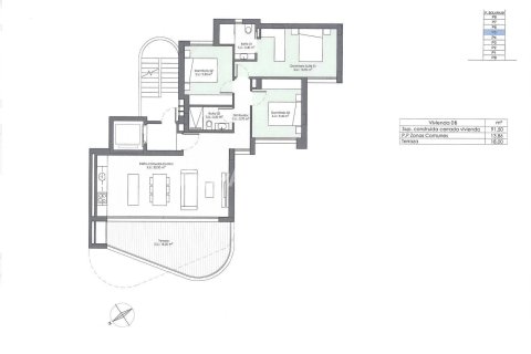 Apartamento en venta en Guardamar del Segura, Alicante, España 3 dormitorios, 91 m2 No. 122462 - foto 23