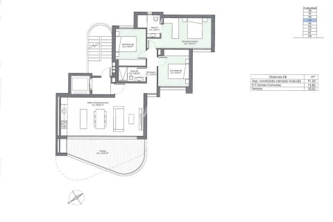 Apartment à vendre à Guardamar del Segura, Alicante, Espagne, 3 chambres, 91 m2 No. 122463 - photo 23