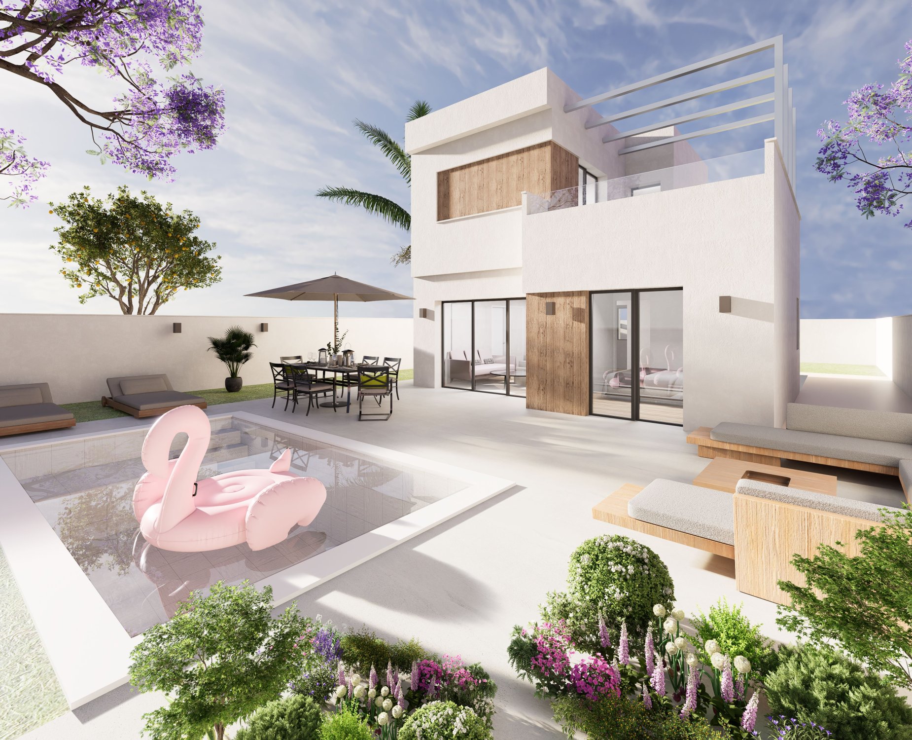 Huvila Ciudad Quesada, Alicante, Espanja 3 makuuhuonetta, 114 m2 No. 132211