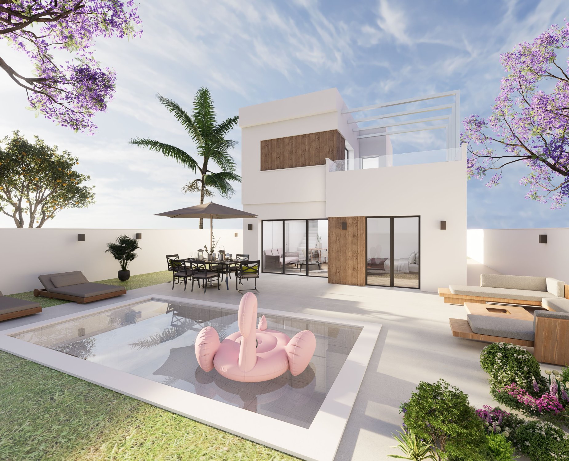 Huvila Ciudad Quesada, Alicante, Espanja 3 makuuhuonetta, 114 m2 No. 132211