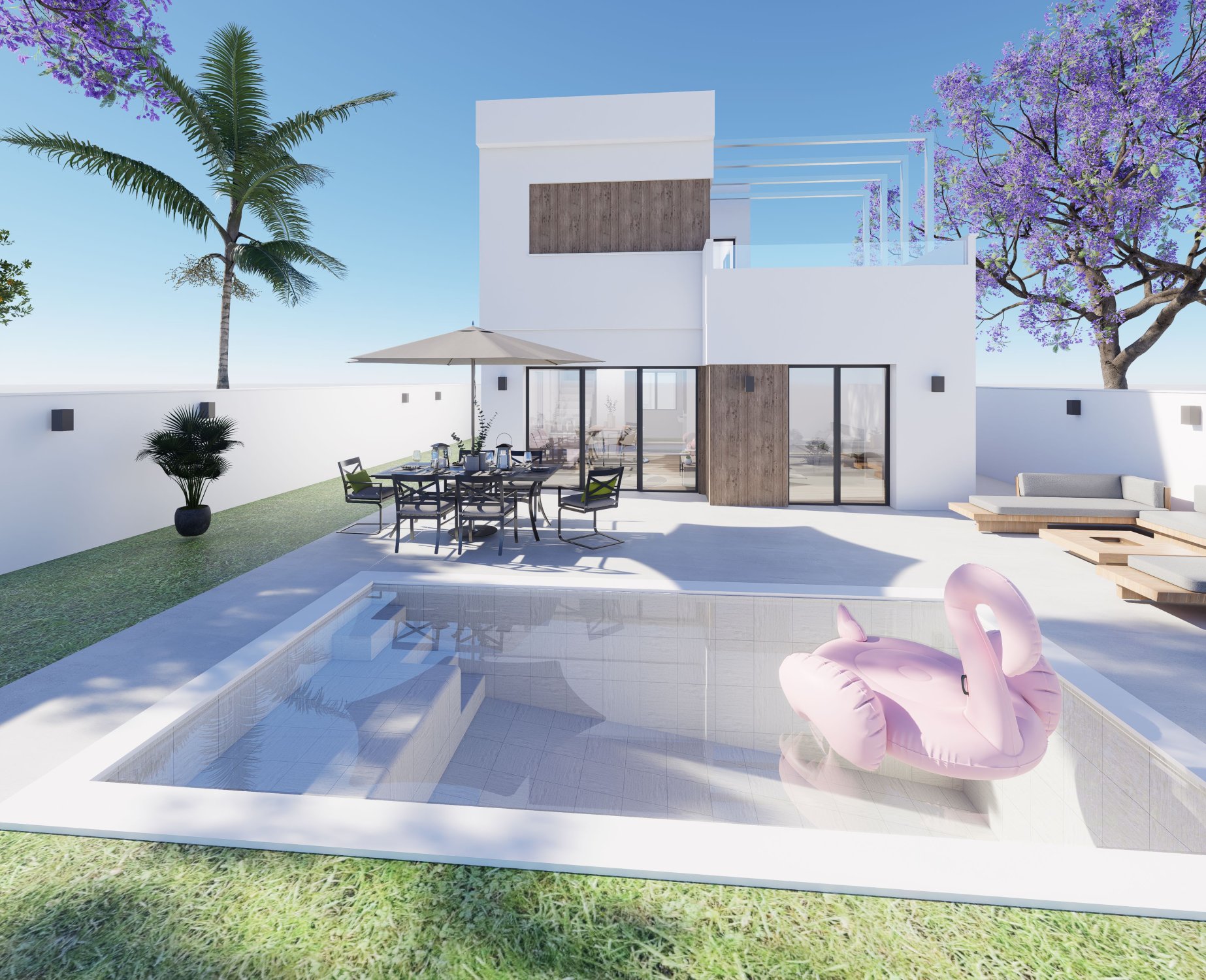 Huvila Ciudad Quesada, Alicante, Espanja 3 makuuhuonetta, 114 m2 No. 132211