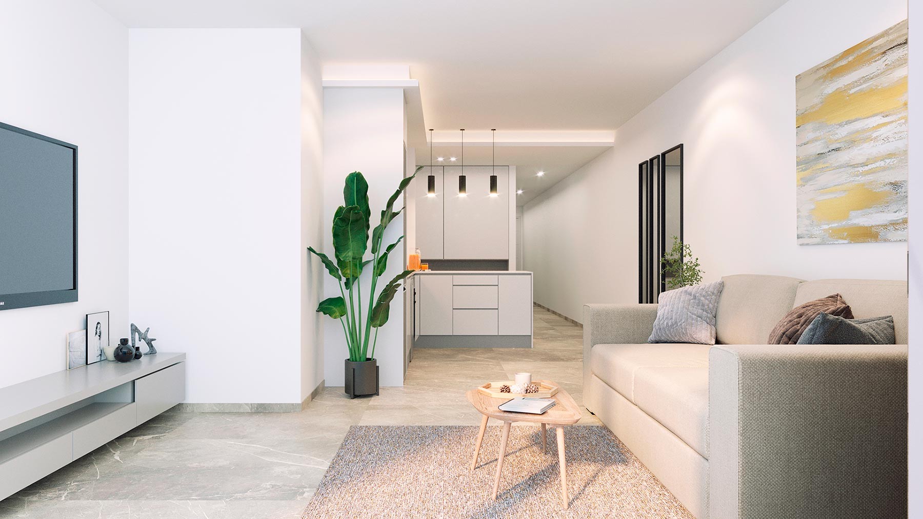 Apartment à Torrevieja, Alicante, Espagne 2 chambres, 87 m2 No. 131347