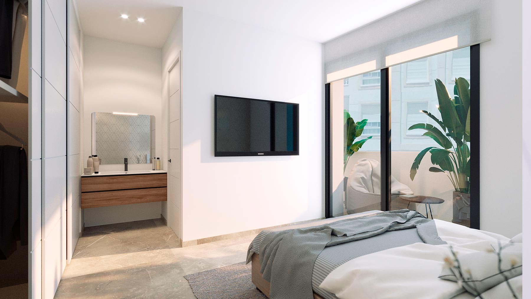 Apartment à Torrevieja, Alicante, Espagne 2 chambres, 87 m2 No. 131347