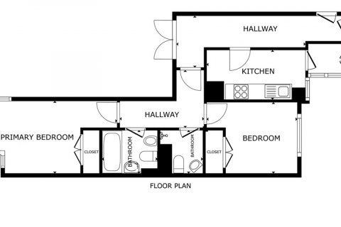 Продажа квартиры Мадрид, Испания 2 спальни, 97м2 №121614 - фото 19