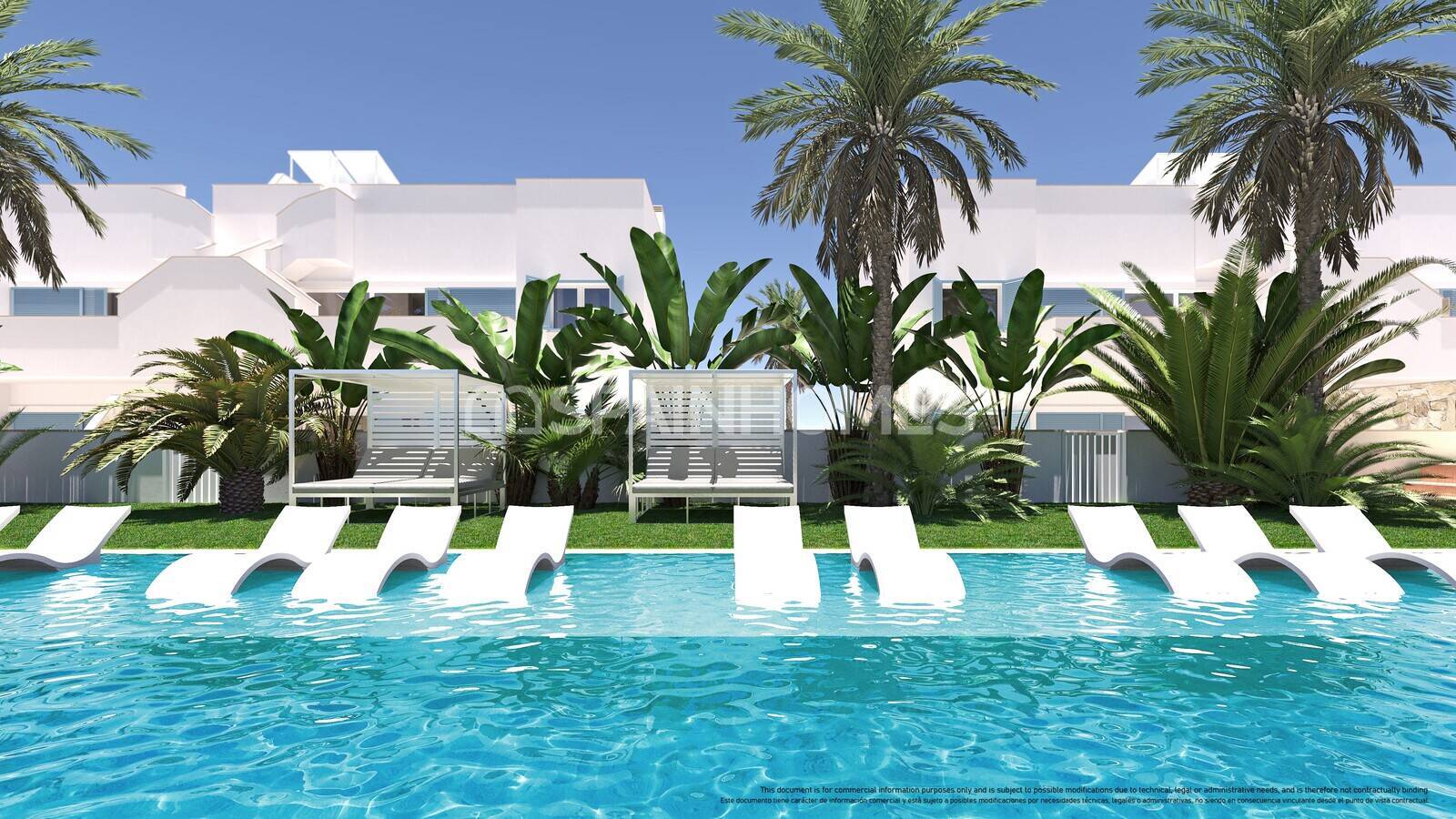 Dzīvoklis Pilar de la Horadada, Alicante, Spānijā 3 istabas, 96 m2 Nr. 120967