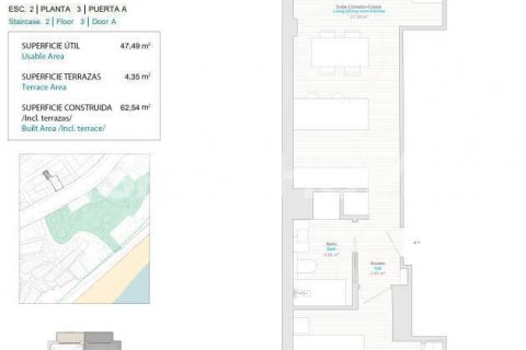 Продажа квартиры в Вильяхойоса, Аликанте, Испания 1 спальня, 58м2 №121040 - фото 18