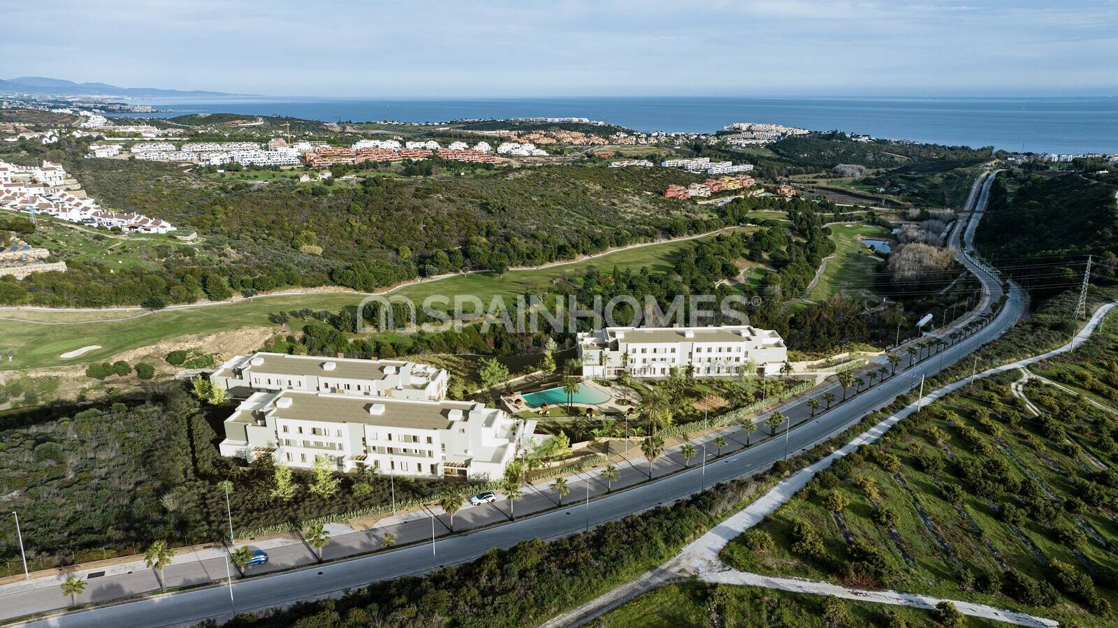 Lägenhet i Casares, Malaga, Spanien 2 sovrum, 79 kvm. Nr. 121037