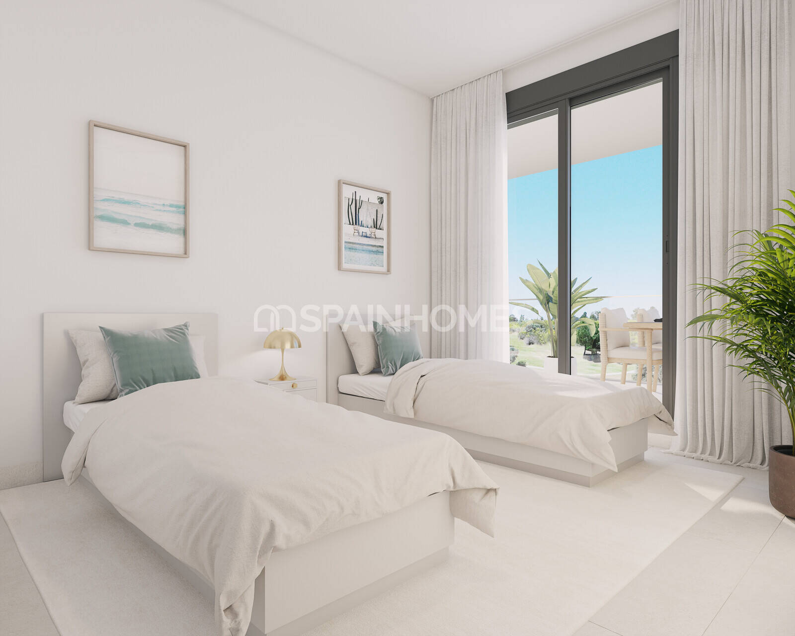 Lägenhet i Casares, Malaga, Spanien 2 sovrum, 79 kvm. Nr. 121037