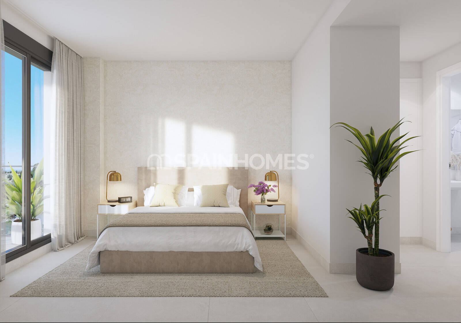 Lägenhet i Casares, Malaga, Spanien 2 sovrum, 79 kvm. Nr. 121037