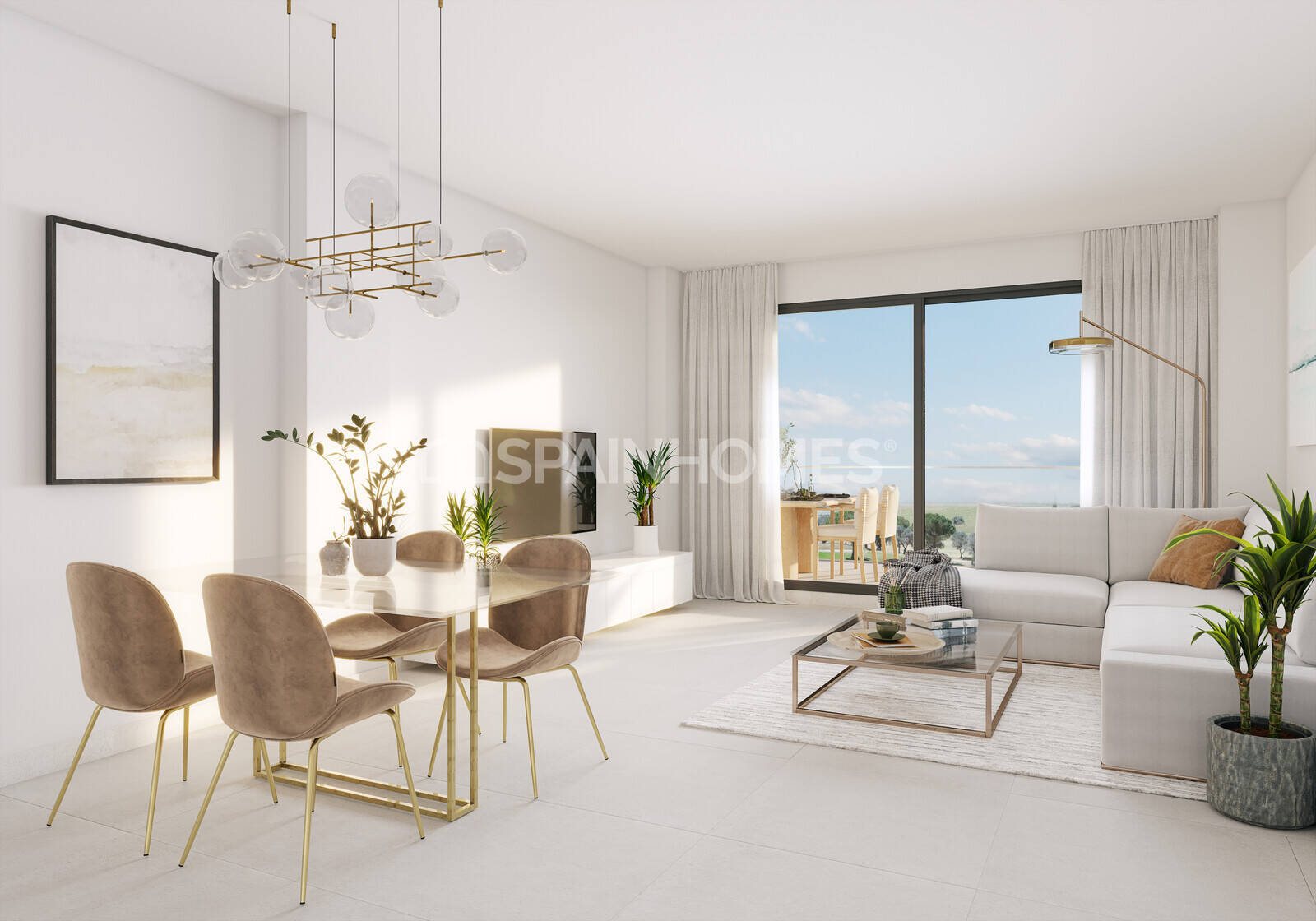 Lägenhet i Casares, Malaga, Spanien 2 sovrum, 79 kvm. Nr. 121037