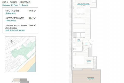 Apartment for sale Villajoyosa, Alicante, Spain 2 bedrooms, 78 sq.m. No. 121041 - photo 16