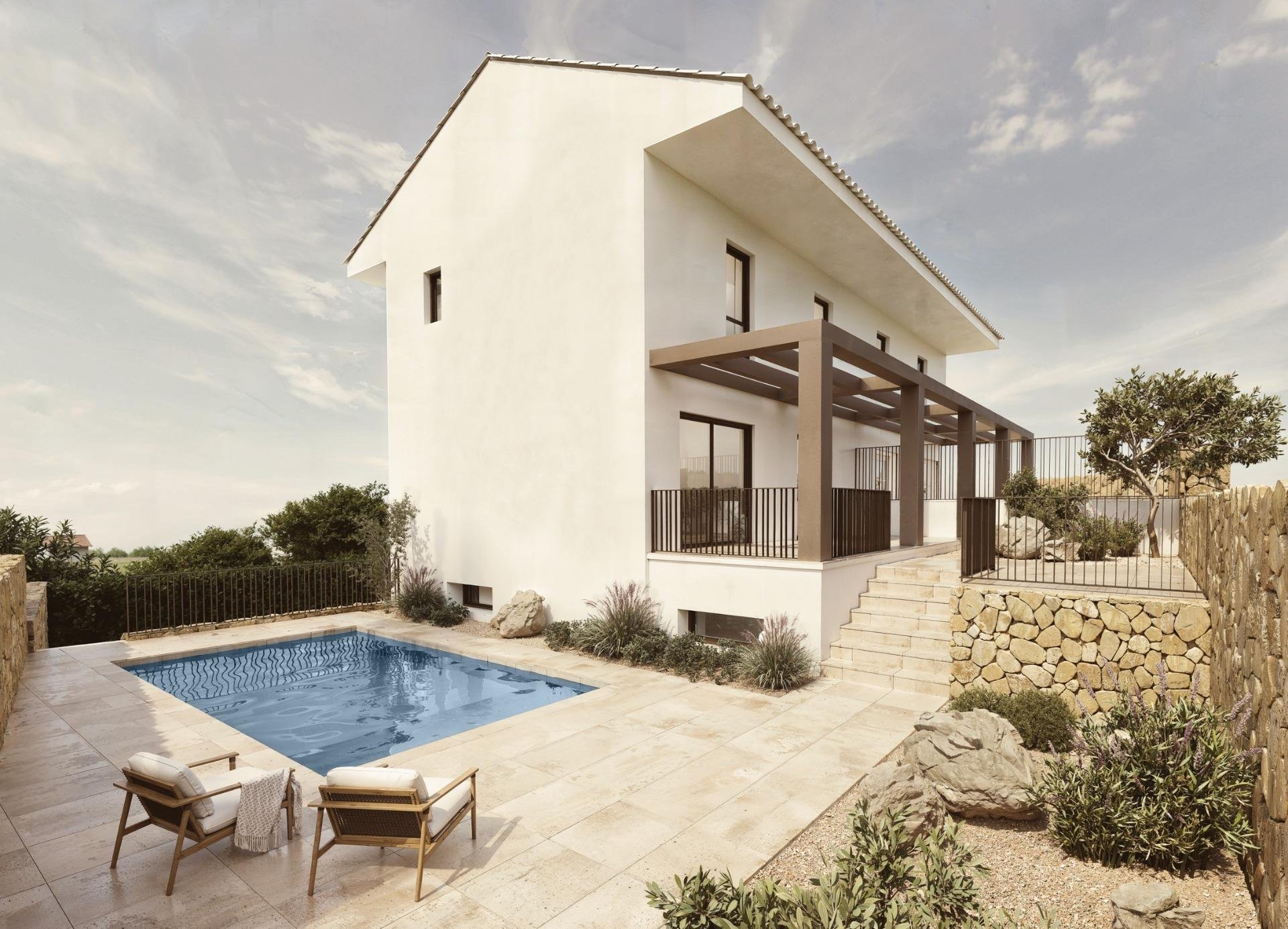 Villa en La Nucia, Alicante, España 3 dormitorios, 185 m2 No. 131411