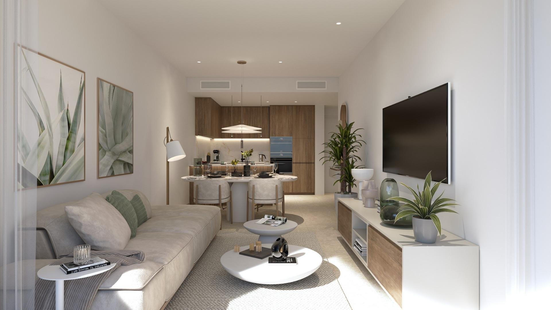 Apartment à Mil Palmeras, Alicante, Espagne 2 chambres, 70 m2 No. 131408