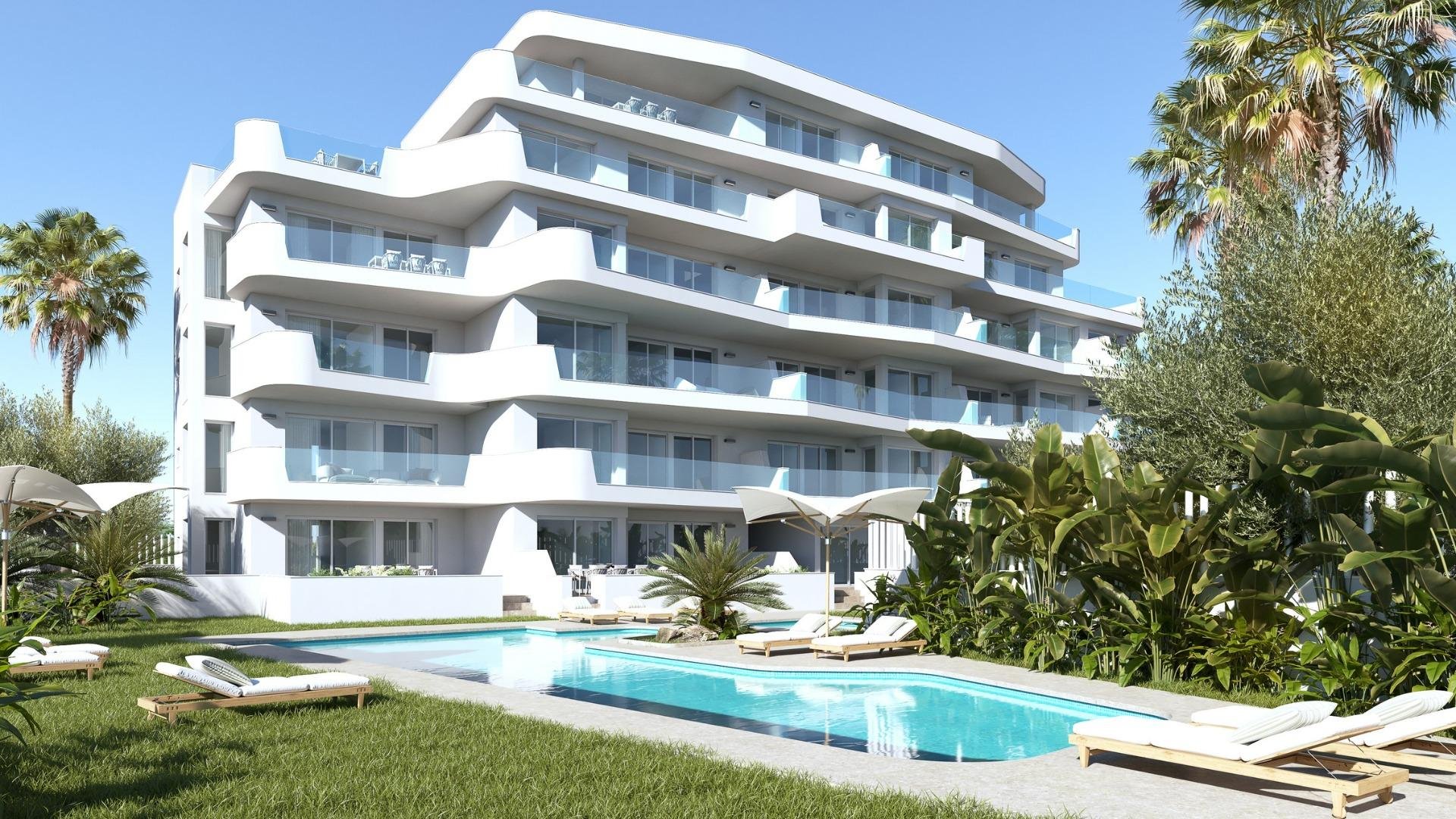 Apartment à Mil Palmeras, Alicante, Espagne 2 chambres, 70 m2 No. 131408