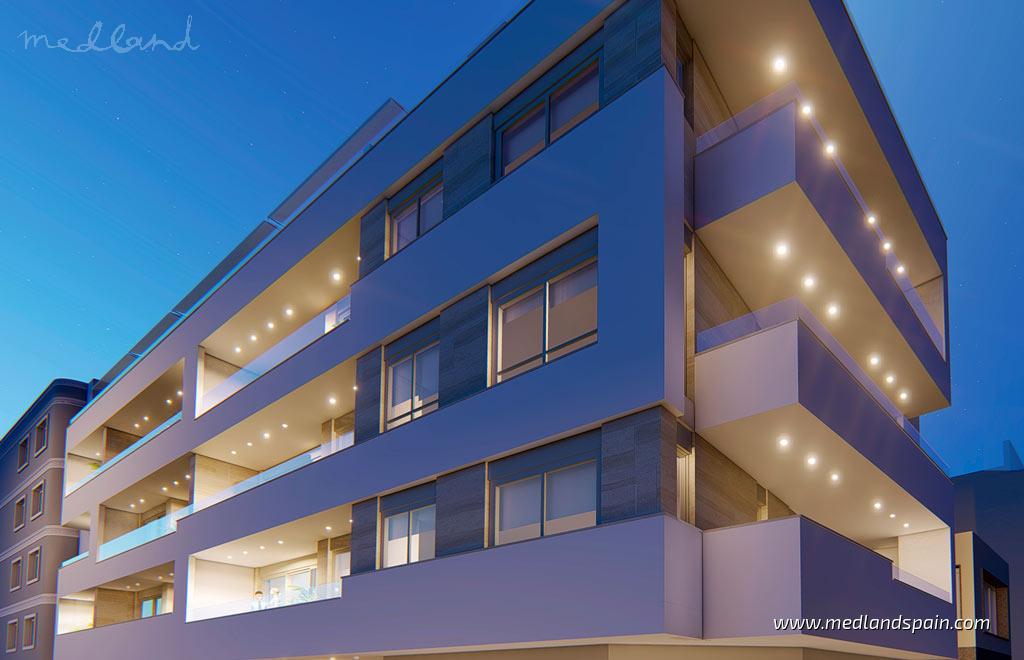 Apartamento en Torrevieja, Alicante, España 3 dormitorios, 122 m2 No. 124624