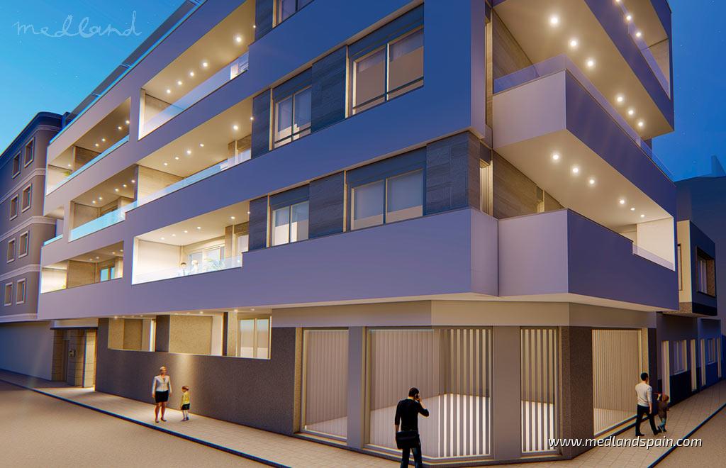 Apartamento en Torrevieja, Alicante, España 3 dormitorios, 122 m2 No. 124624