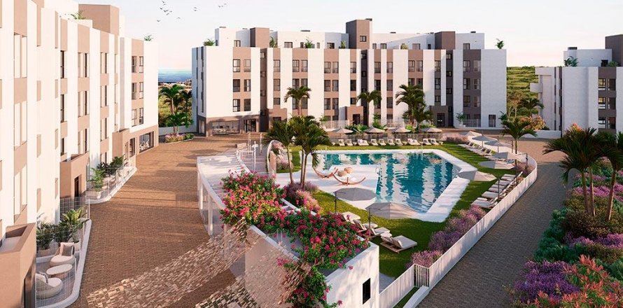 Apartment Mijas Costa, Malaga, Spain 3 bedrooms, 111 sq.m. No. 130088