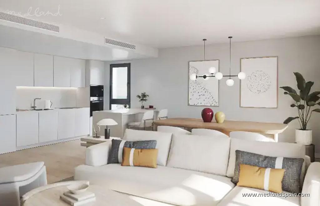 Appartamento a Estepona, Malaga, Spagna 2 camere da letto, 116 mq. N° 130085