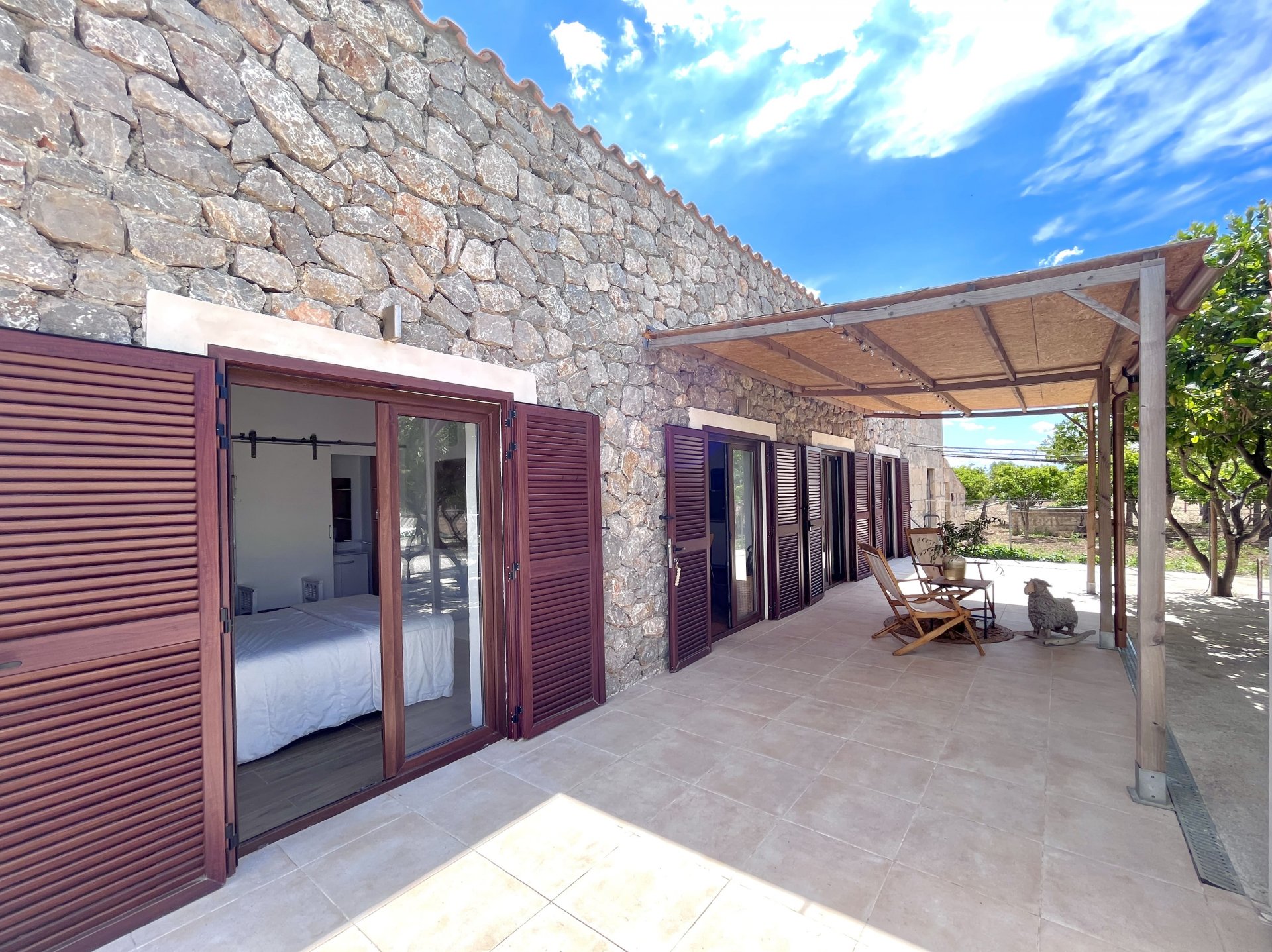 Finca Campanet, Mallorca, Espanja 2 makuuhuonetta, 61 m2 No. 130919