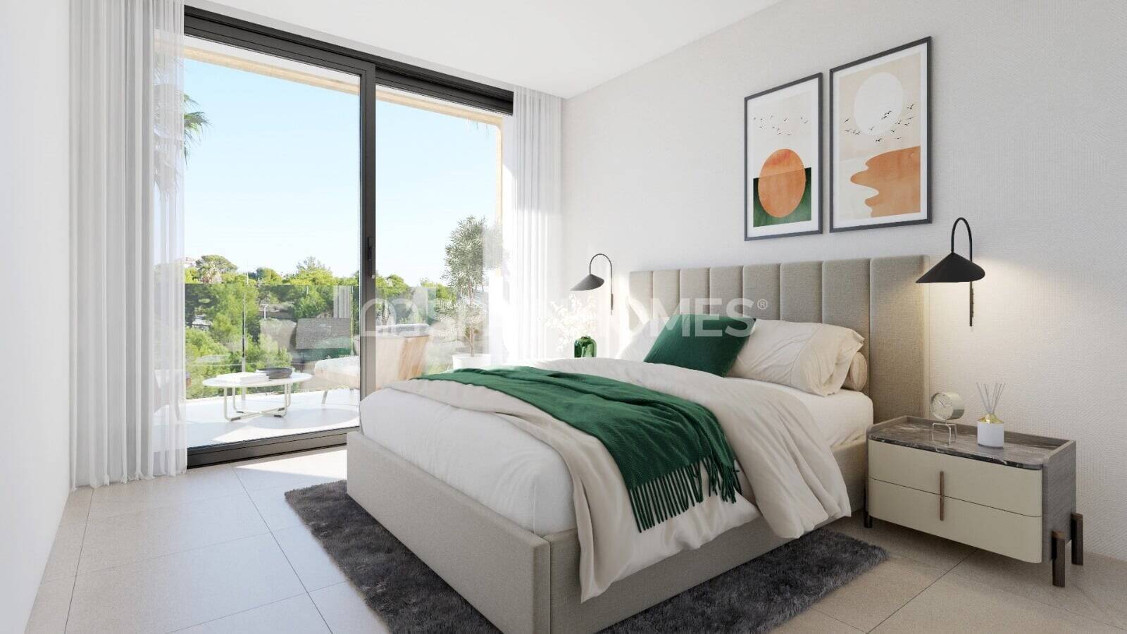 Villa a Finestrat, Alicante, Spagna 3 camere da letto, 106 mq. N° 120656