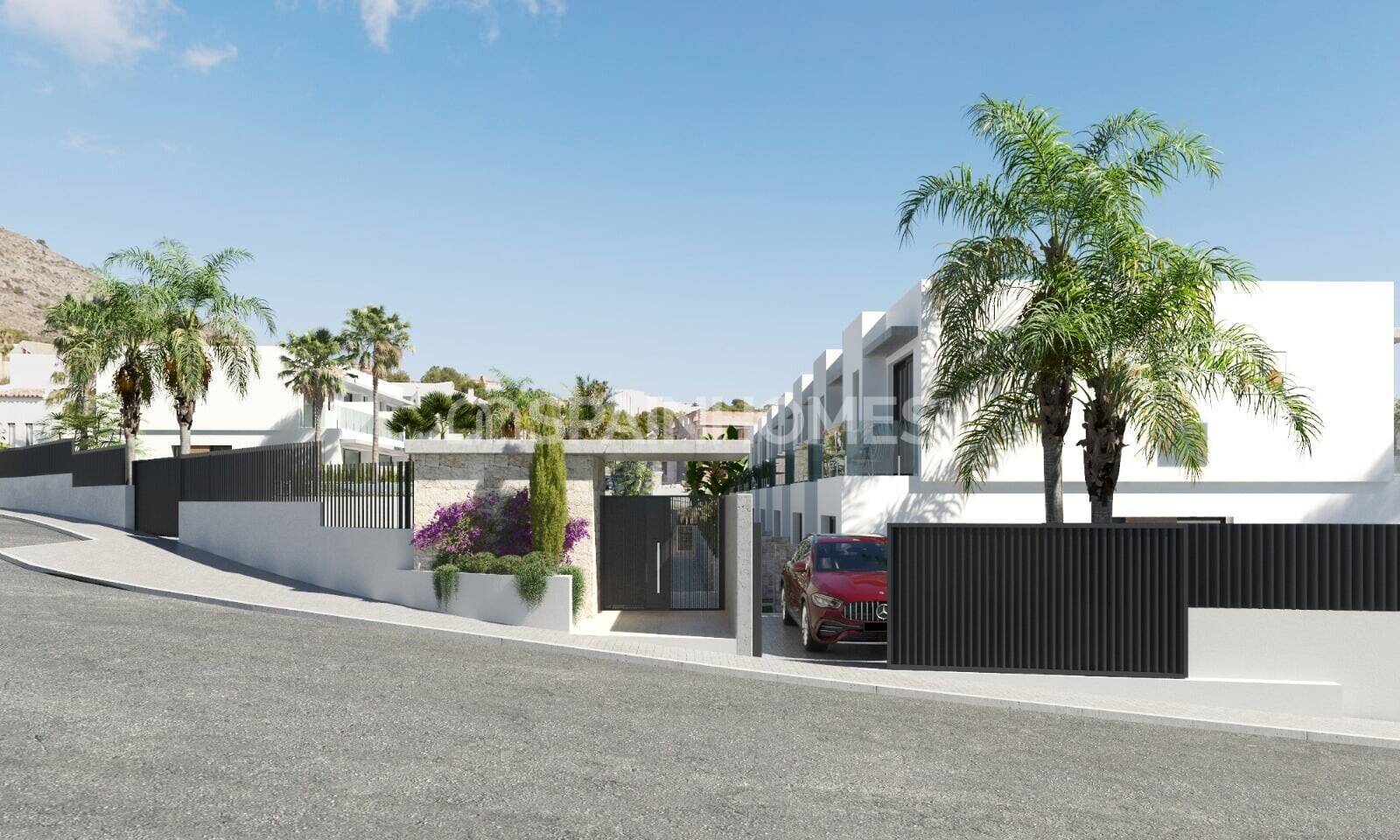 Villa a Finestrat, Alicante, Spagna 3 camere da letto, 106 mq. N° 120656