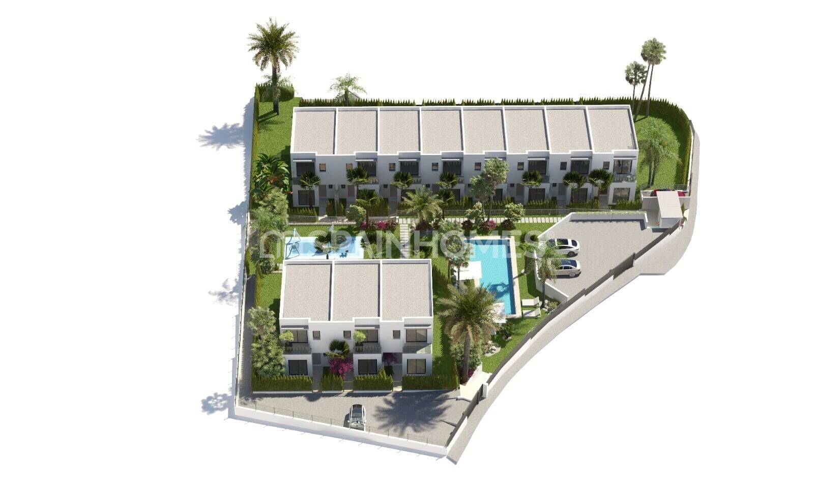 Villa a Finestrat, Alicante, Spagna 3 camere da letto, 106 mq. N° 120656