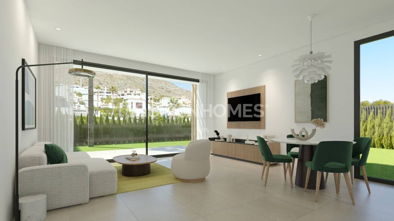 Villa a Finestrat, Alicante, Spagna 3 camere da letto, 106 mq. N° 120656